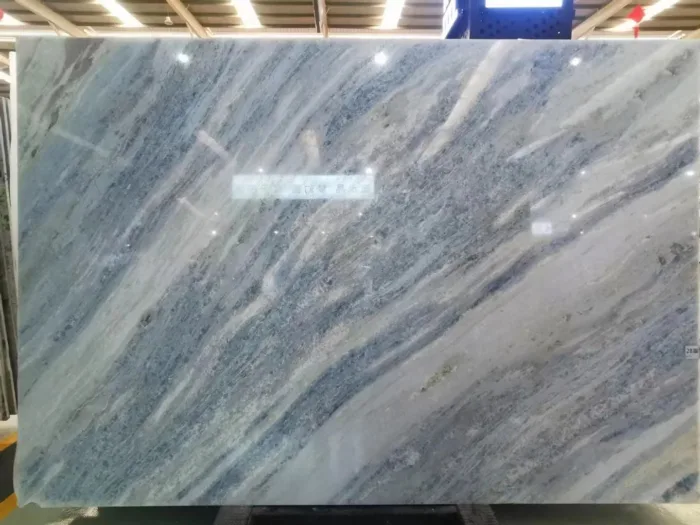 Calcite Azul Quartzite Slab-2