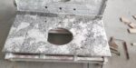 Alaska White Granite Bathroom Vanity Top-2