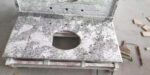 Alaska White Granite Bathroom Vanity Top-1