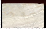 Aus Dream Marble slab with a prominent white ribbon vein outlined in grey